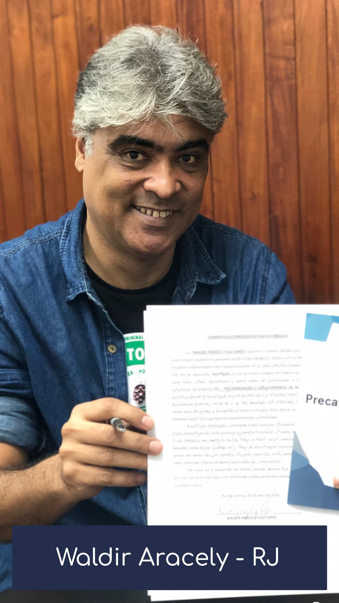 Depoimento de cliente da Precatórios Já 2